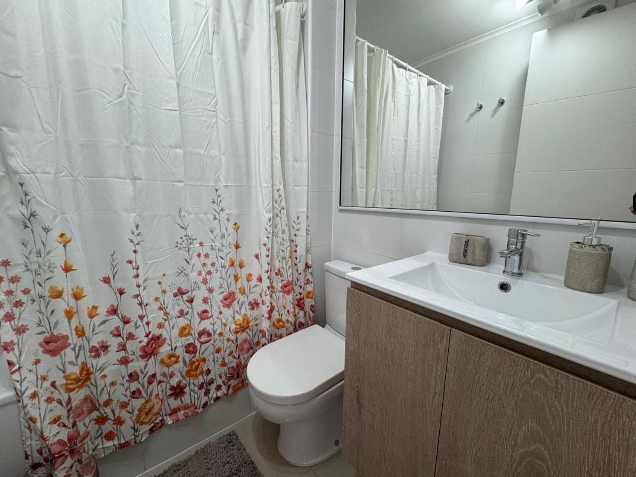 Apartamento Hom I Luminoso Y Comodo Depto 1d1b 3 Pax Stgo Santiago de Chile