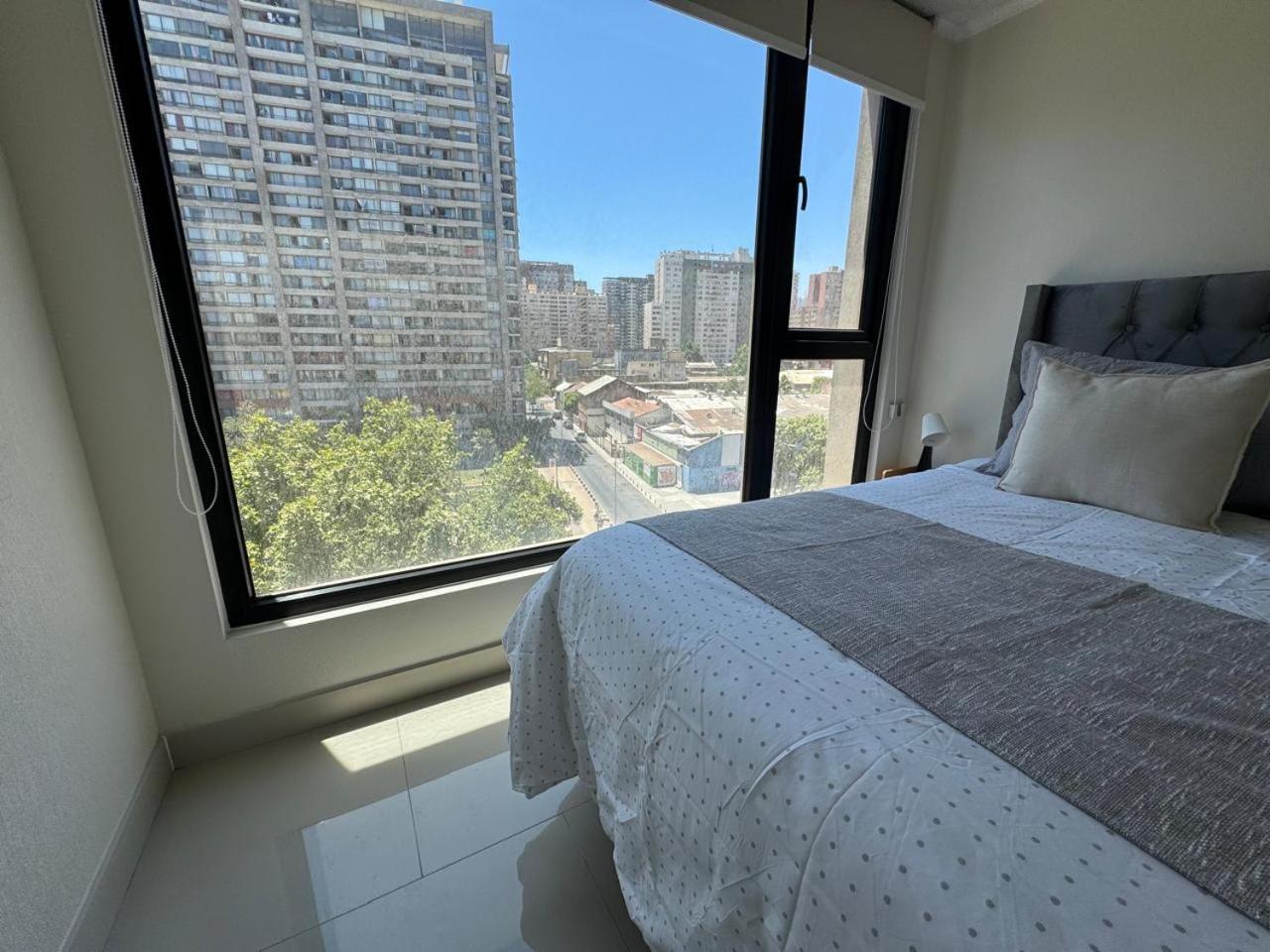 Apartamento Hom I Luminoso Y Comodo Depto 1d1b 3 Pax Stgo *